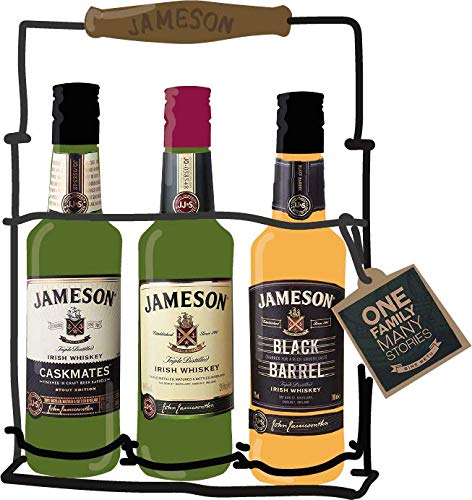 Kit JAMESON ORIGINAL + CASKMATES STOUT + BLACK BARREL - vol.40% - 3 x 20cl
