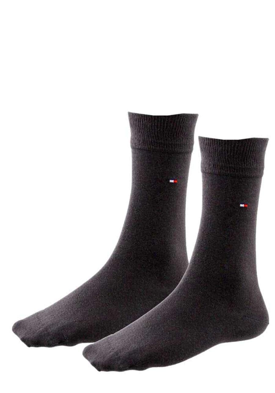 Tommy Hilfiger Men's CLSSC Sock, Oak, 47/49 (Pack of 2)