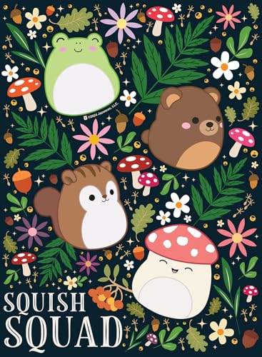 Buffalo Games - Colección Squishmallows - Rompecabezas de 4 piezas | Para adultos, incluye póster, tablero reciclado, regalable y enmarcable como arte miniatura 6