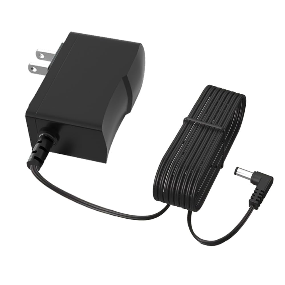 9V 850mA Adapter for Guitar Pedals Power Supply, Power Cord for BOSS Effects Pedal Roland Musical Instruments Distortion Casio Keyboard Charger, PSA-120S Center Negative Charging Cable Cord