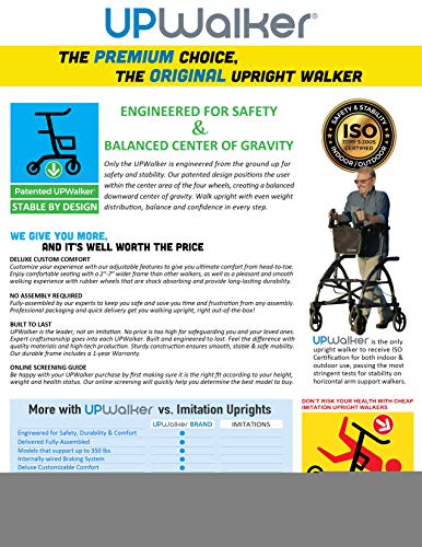 UPWalker Plus - Upright Walker with Accessory (Phone Holder, Large) - Thumbnail 4