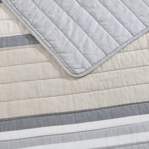 Nautica - Queen Quilt Set with Shams, Lightweight Bedding - image 3