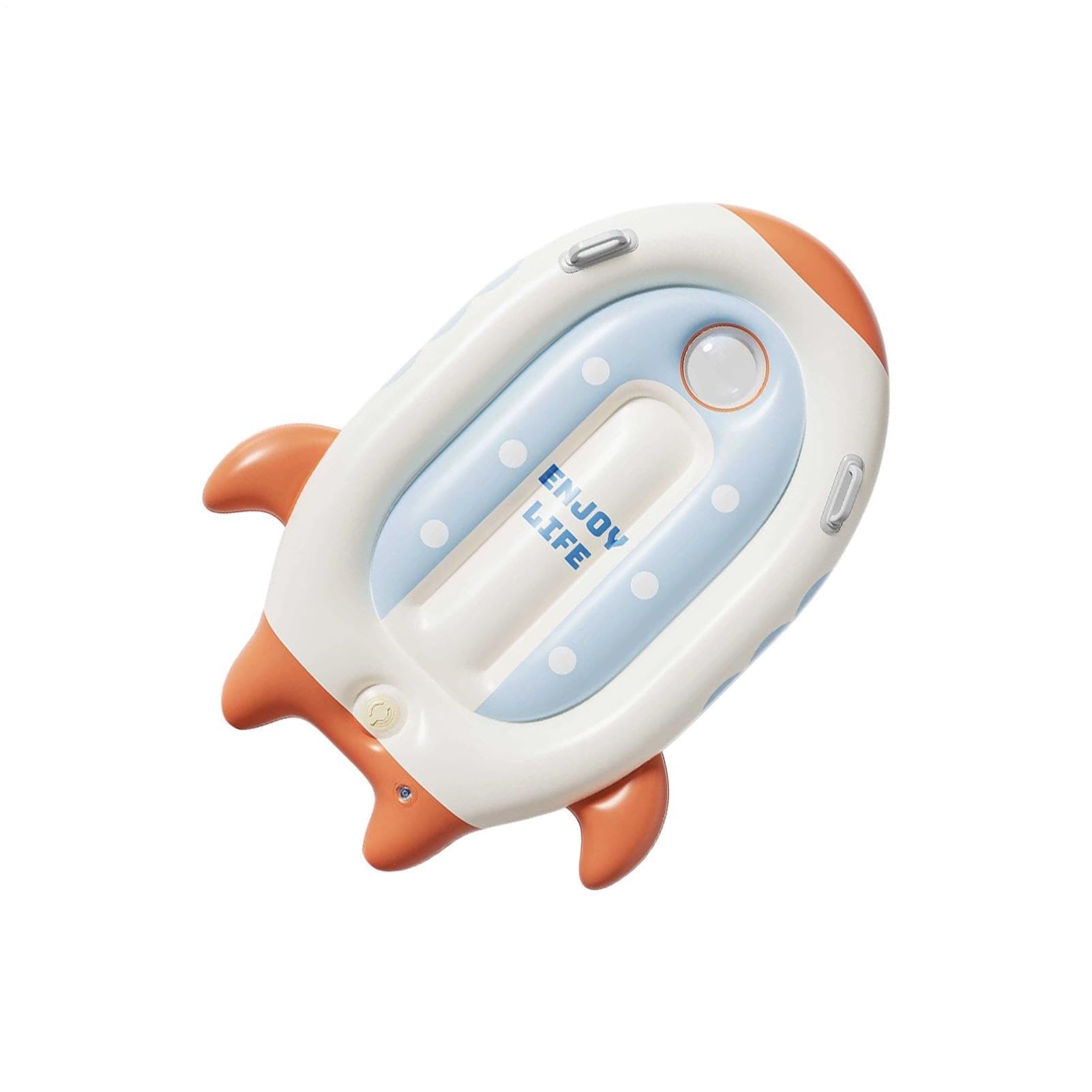 Balsa inflable para niños en la playa de arena, juguete inflable con | Tabla de natación para niños adecuada para agua, arena, surf, surf, swi
