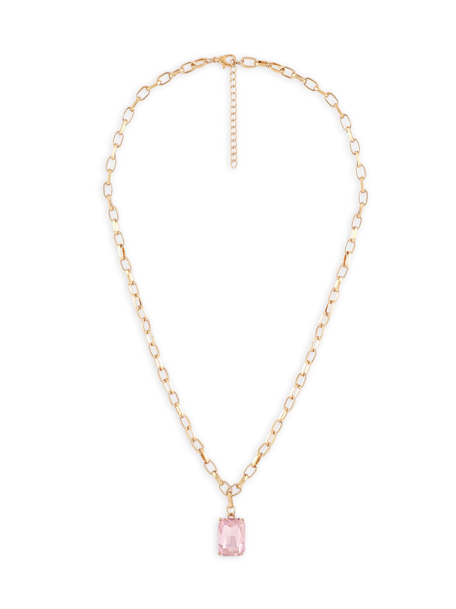 See full amazon price history chart for ZAVERI PEARLS Pink Dazzling Stone Embellished Contemporary Classy Pendant & Chain For Women-ZPFK17203 ZAVERI PEARLS Pink Dazzling Stone Embellished Contemporary Classy Pendant & Chain For Women-ZPFK17203 (B0CRRM48T6) Amazon Price History, Amazon Price Tracker
