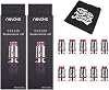 Set of 2 Replacement Coil for NEVOKS Page SPL-10 Mesh Coil 5 pieces x 2 boxes 10 pieces FlavorKitchen Original Mini Pouch Set 0.6 ohm