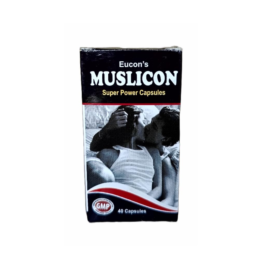 Muslicon Capsule (40caps) Pack of 1 - Review, Price and Buying Guide