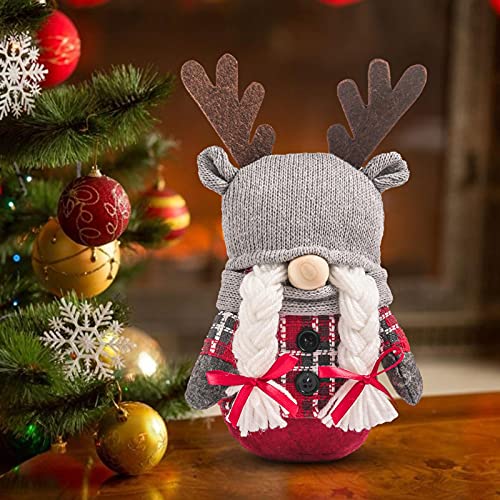 【Ornamenti di Natale】: lo gnomo di Natale ti porterà gioia, buon umore e porterà un'atmosfera confortevole e fiabesca a qualsiasi decorazione d'interni. Mettili sulla tua scrivania e porta alcuni applausi stravaganti a casa o in ufficio. Ogni peluche nano è assolutamente affascinante e conquisterà il cuore di ogni appassionato di nano.