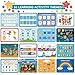 ECOFANTASY Montessori Toddler Busy Book - New 32 Themes Montessori Toys & Dry Erase Board for Toddlers - My Preschool Kindergarten Learning Activities (Special Edition)