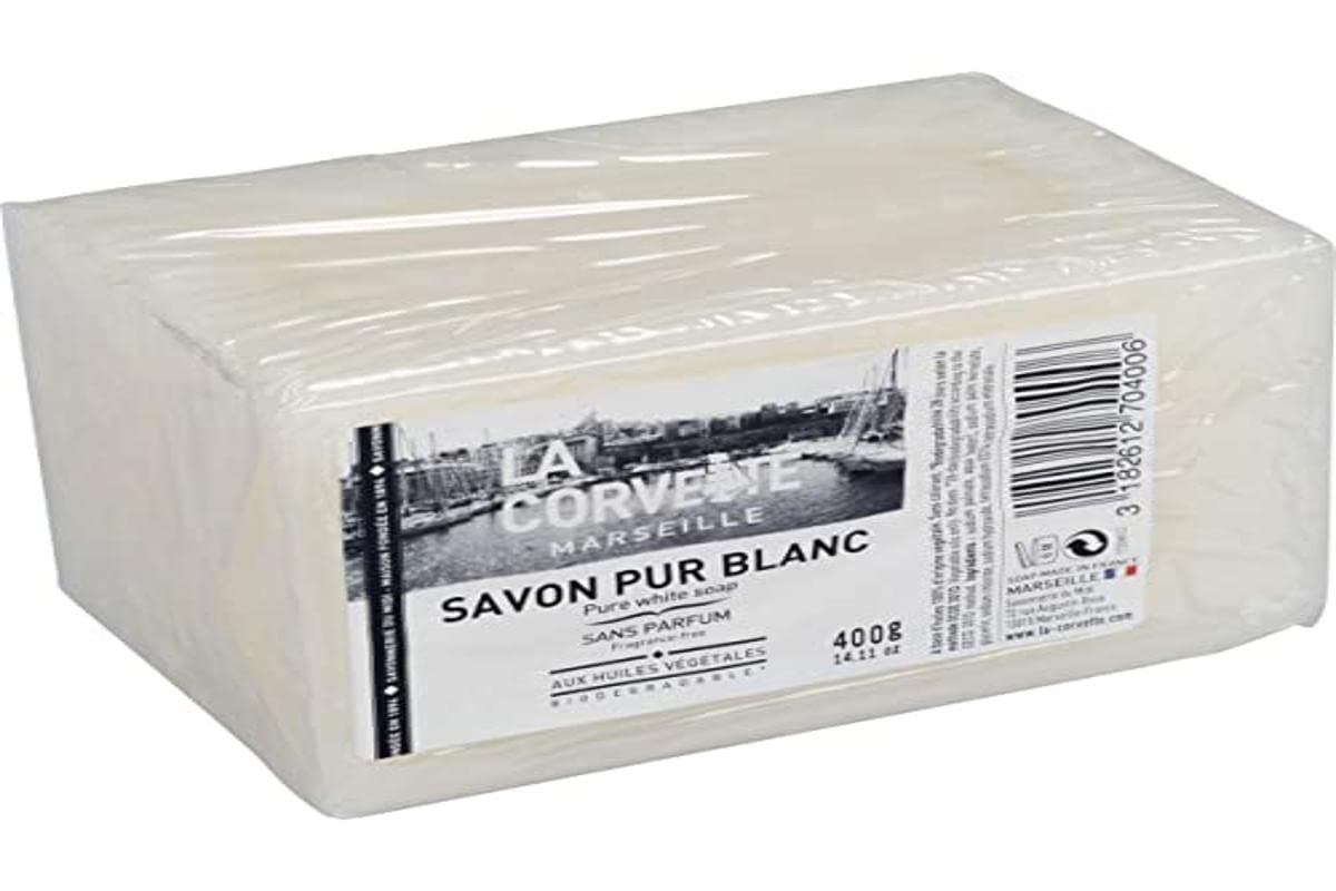 LA CORVETTE Household Soap 400 g White
