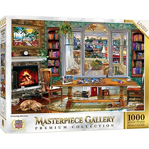MasterPieces 1000 Piece Jigsaw Puzzle for Adults, Family, Or Kids - A Puzzling Afternoon - 26.75"x 19.25" Cover