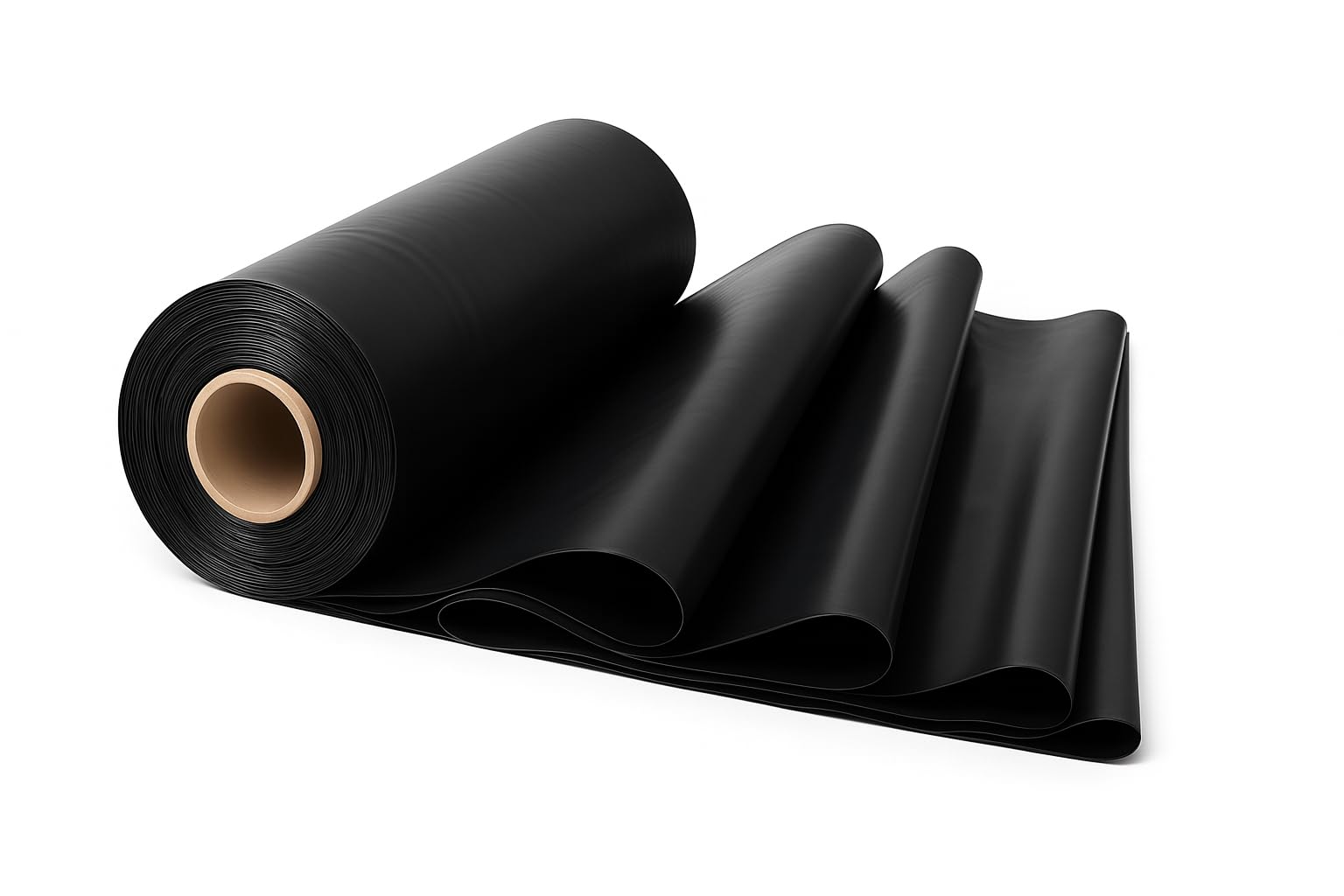 FERRETELIX® Rollo de Plástico Negro Solera para Construcción Agricultura Galga 800-4 mts x 70 mts (280 m²) Plegado a 1,1 mts