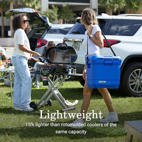 Image of Coleman Pro Heavy-Duty 25qt Ultra-Light Premium Hard Cooler, Extra-Thick Insulation Keeps Ice up to 3 Days, 36-Can Capacity