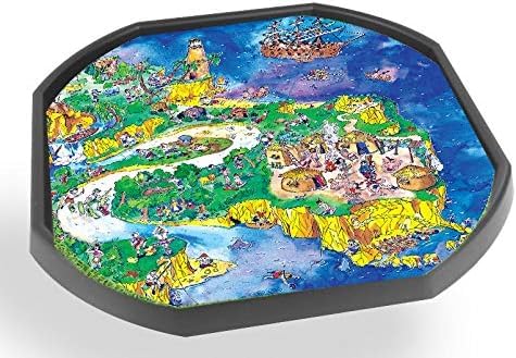 Erin's Treasure Island Vinyl Tuff Tray Insert - 60 x 60 cm - Ideal for Mini Tuff Spot Tuff Tray - Tuff Tray NOT Included
