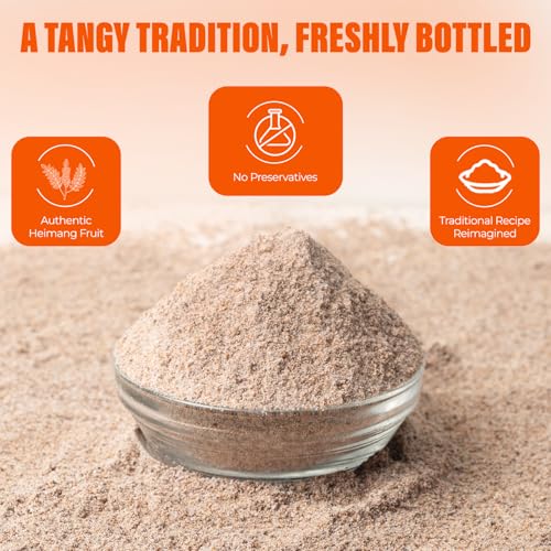 Image of Aranyam Citrusy Heimang Fruit Powder /Churan - 60g | Digestive Churan for Digestion | Spiced Heimang Fruit Powder with Hint of Sweetness