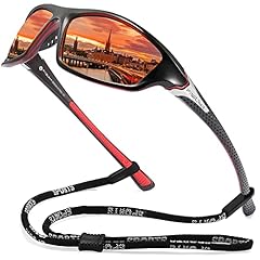 Black Red Frame/Red Mirrored Lens