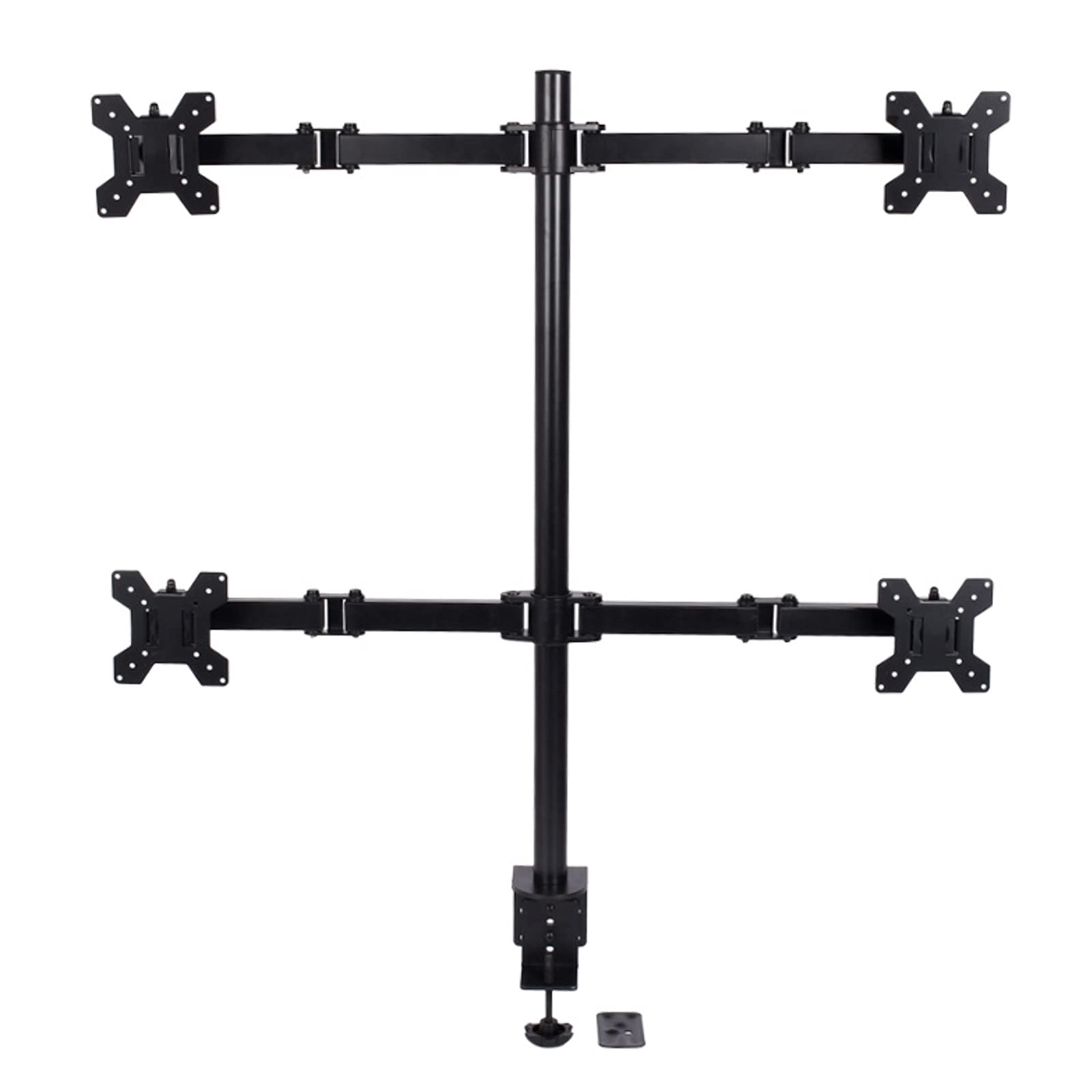 Supporto da scrivania per monitor LED e monitor LCD da 10-27 pollici 4 monitor braccio schermo pc regolabile in altezza inclinabile e girevole