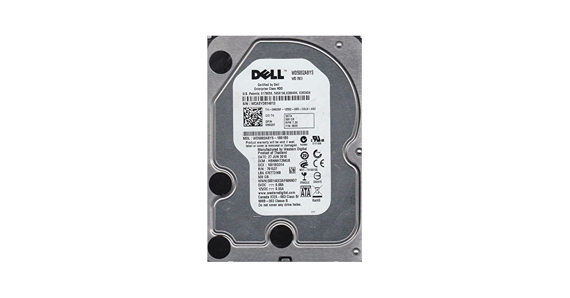 wd5002abys-01b1b0、DCM hhnnht2mab、Westernデジタル500?GB SATA 3.5ハードドライブ Amazon | wd5002abys-01b1b0、DCM hhrnht2mab、Westernデジタル