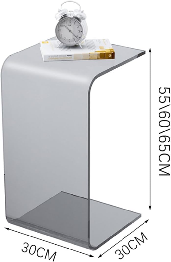 Gel/ジェル アクリルキャスター付きサイドテーブル 幅35cm高さ58.5cm 通販 - ディノス