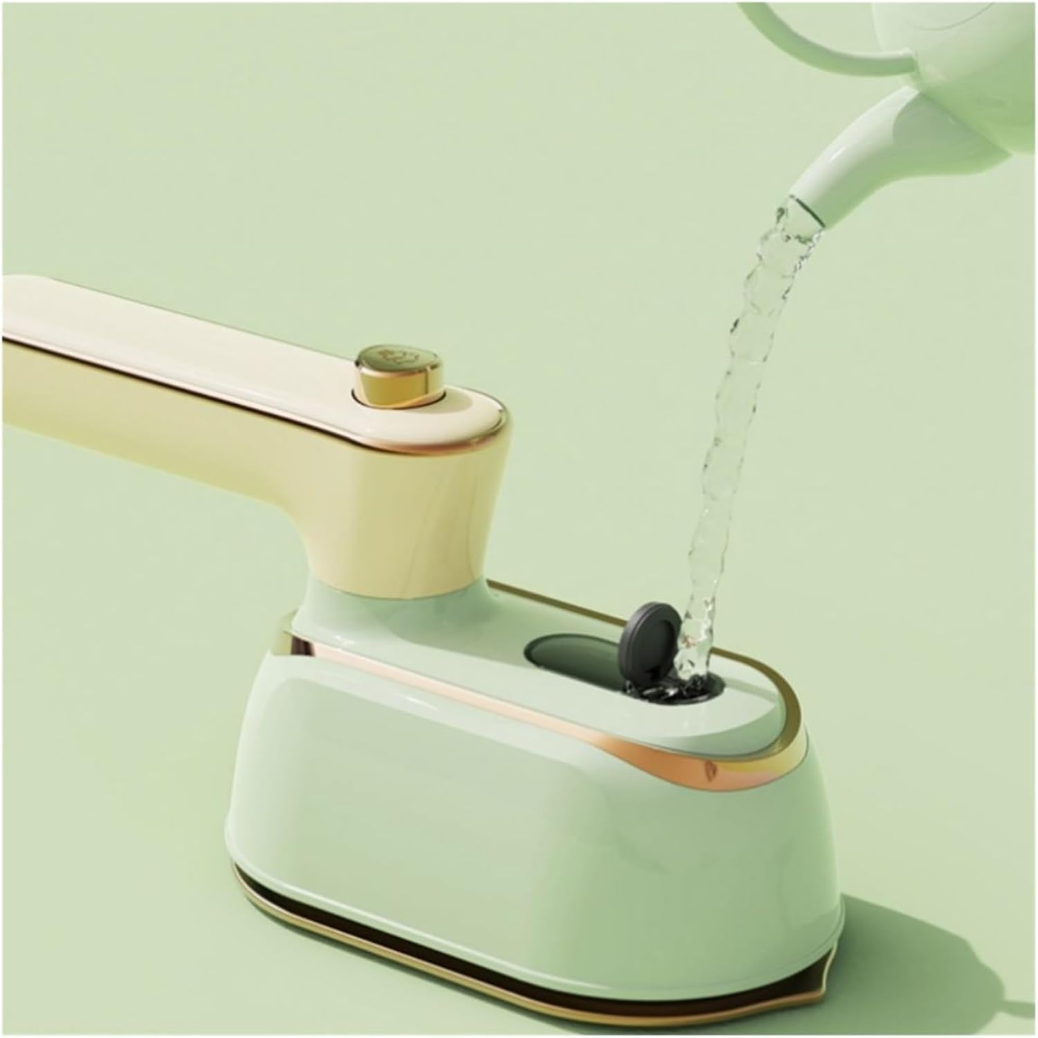 Mini Travel Steamer, Portable Handheld Steam Iron Foldable Design For Easy Travel Quick Touch-Ups For Clothes,Portable Garment(Gray)
