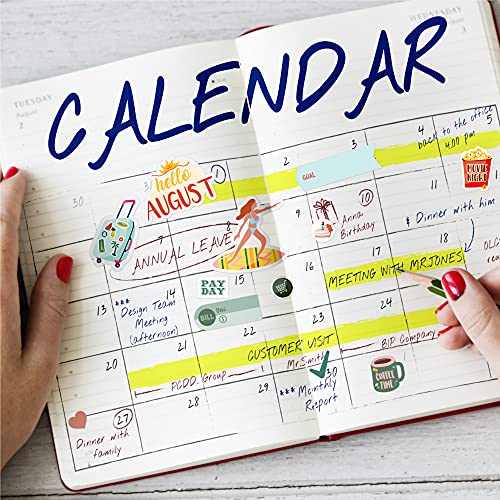 Happy Holiday Seasonal Planner Stickers - 500+ Cute Stickers For Daily Planners – Monthly Events, Halloween, Calendars, Journal, Female Empowerment, Teachers, +6 Water Bottle Stickers Pack #TOP5