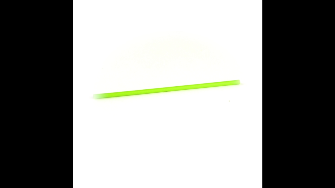 Pitillos desechables verdes PLA 8.3 pulg, 100 unidades miniatura 7