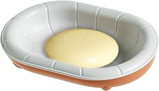 ソープケース | 二層排水浴室アクセサリー,石けん箱 ソープボックス 収納 ケース ストレージ,屋内 キッチン 家庭用カウンター 浴槽 洗面所 ホテル バスルーム トイレ 向け