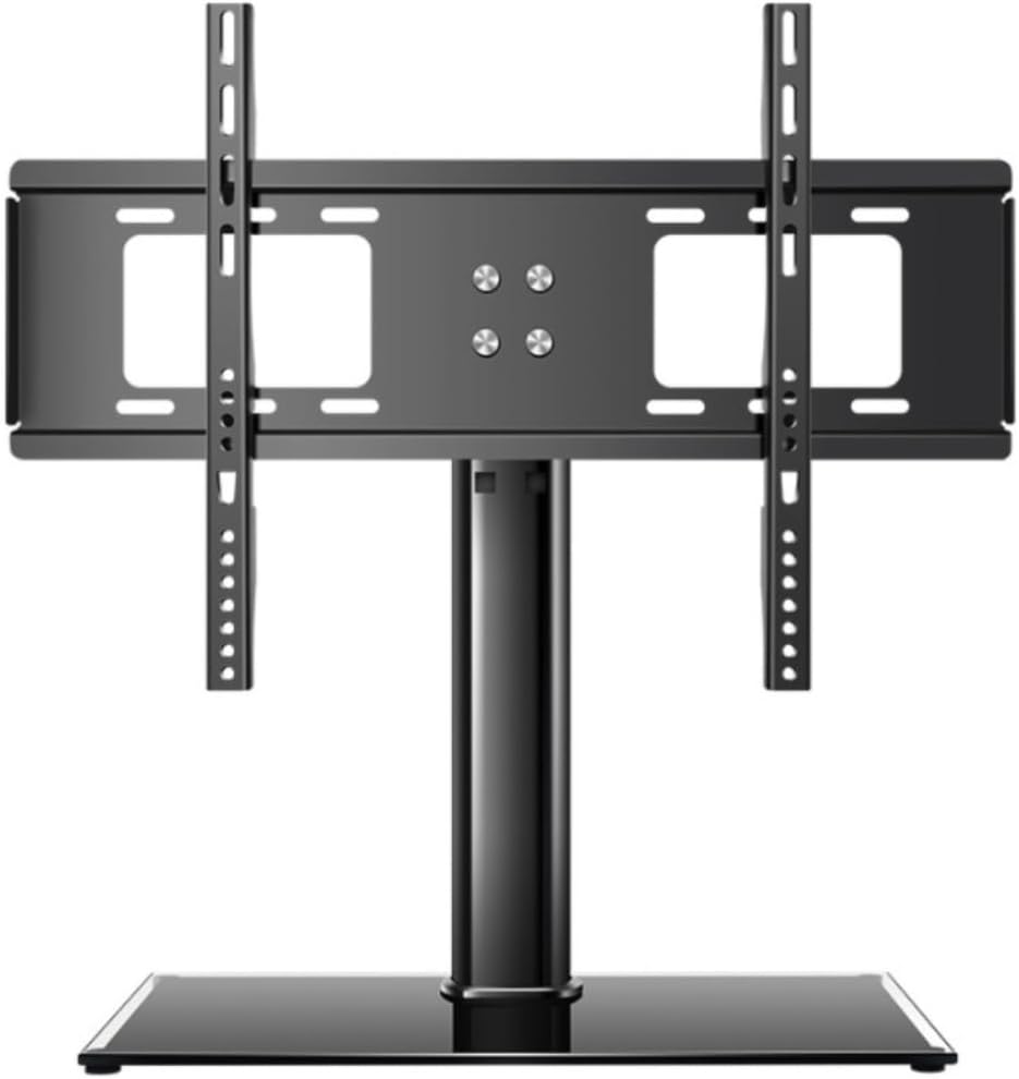 テレビブラケット 冷間圧延鋼製テレビスタンド高さ調節可能なテーブルトップテレビスタンド/ベースデスクトップおよび壁掛けテレビスタンド