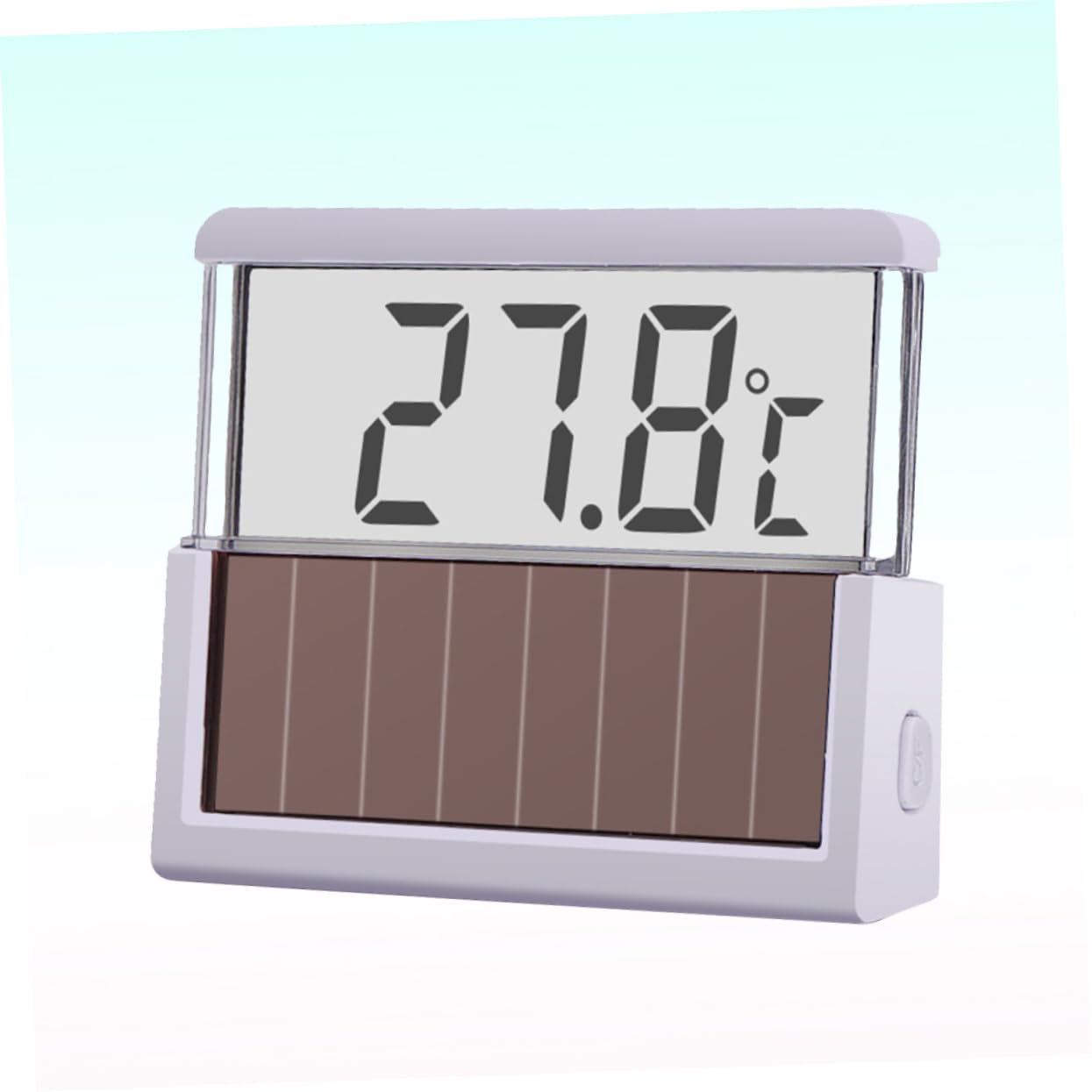 Housoutil 3 Stücke Digital Aquarium Thermometer Solar-powered Aquarium Wasser Temperatur Meter Mini Compact Design