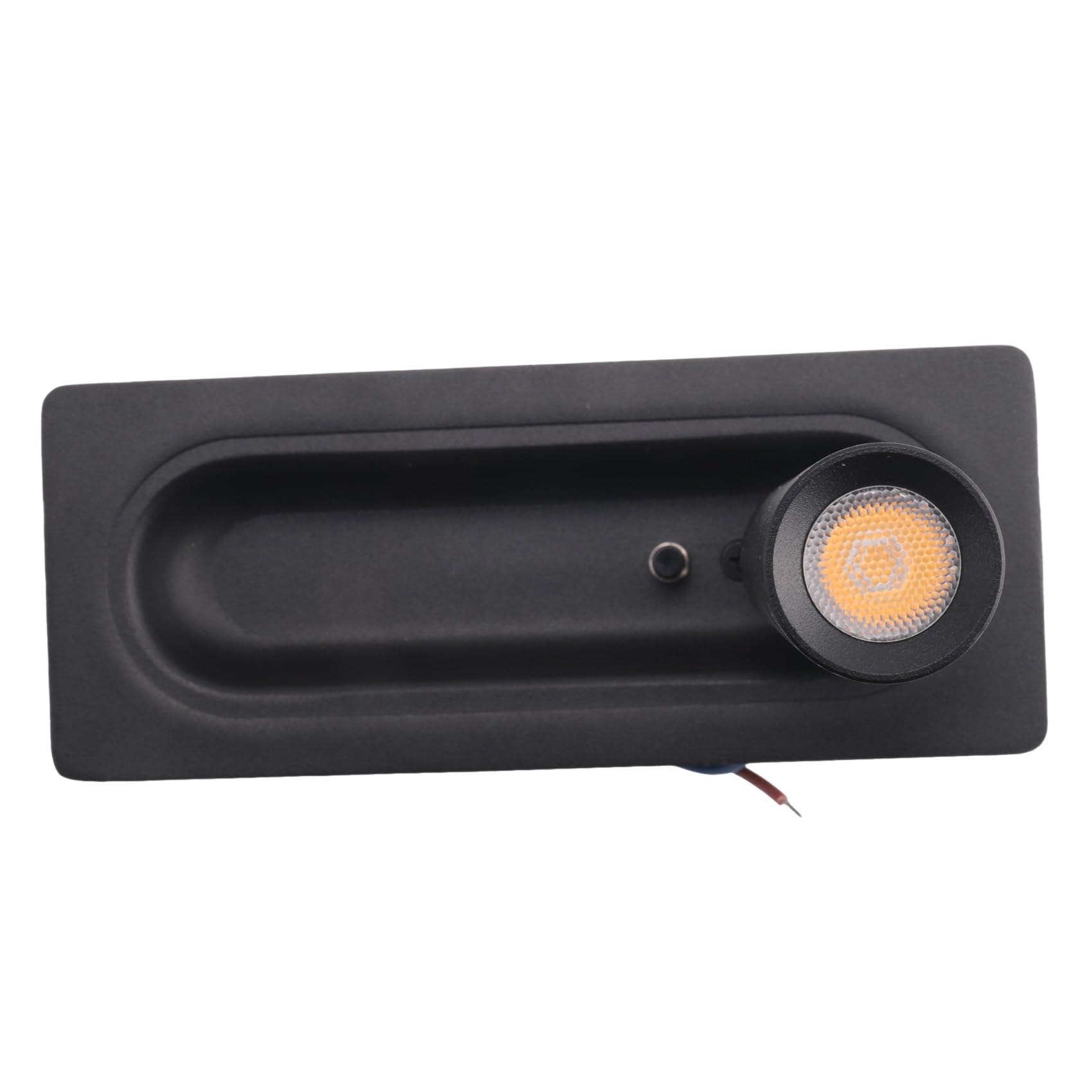 4 x LED, głowa, część ścienna, ścienna, światło do czytania, montaż automatyczny, przełącznik, oświetlenie ścienne, czarny