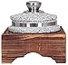Produktbild Koreanischer Granit-Dolsot-Stein-Schüssel mit Deckel-Hochleistungs-Granit-Stein-Schüssel mit Holz-Basis Donabe-Reiskocher-Keramik-Topf-Kasserolle-Tontopf für koreanische Küche Steindurchmesser-St