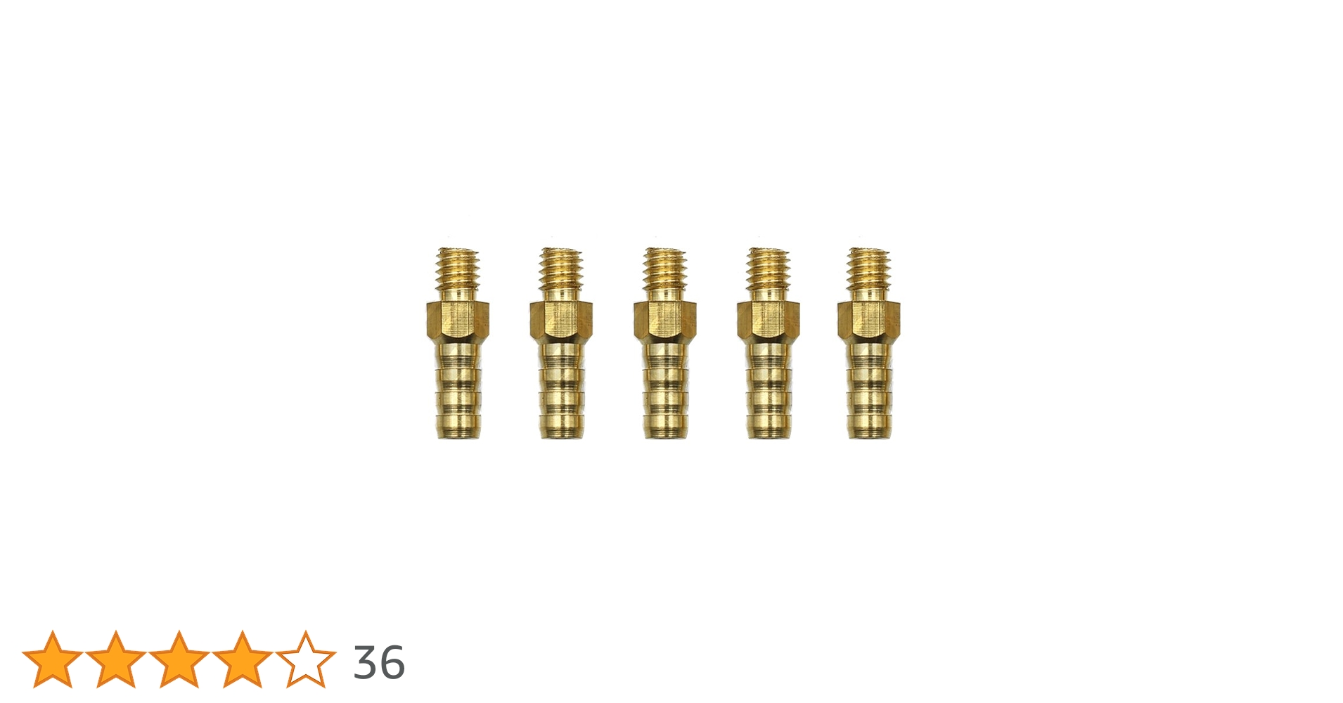 道楽 10個セット Amazon | 外径5mm M5ネジのニップル5個セット | ニップル | 産業