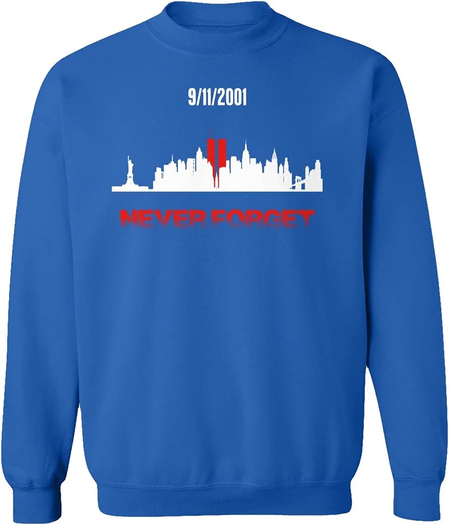 Never Forget 9-11 Patriot Memorial Day Unisex Sweatshirt Crewneck Sweater