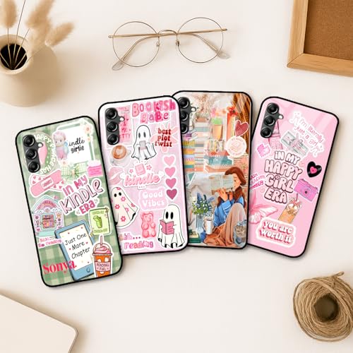 Image of COLORflow Back Cover Compatible with Samsung Galaxy A14 5G / 4G | Aesthetic Era Customized | Shockproof TPU Bumper with Camera Protection Back Cover Compatible with Samsung Galaxy A14 5G / 4G