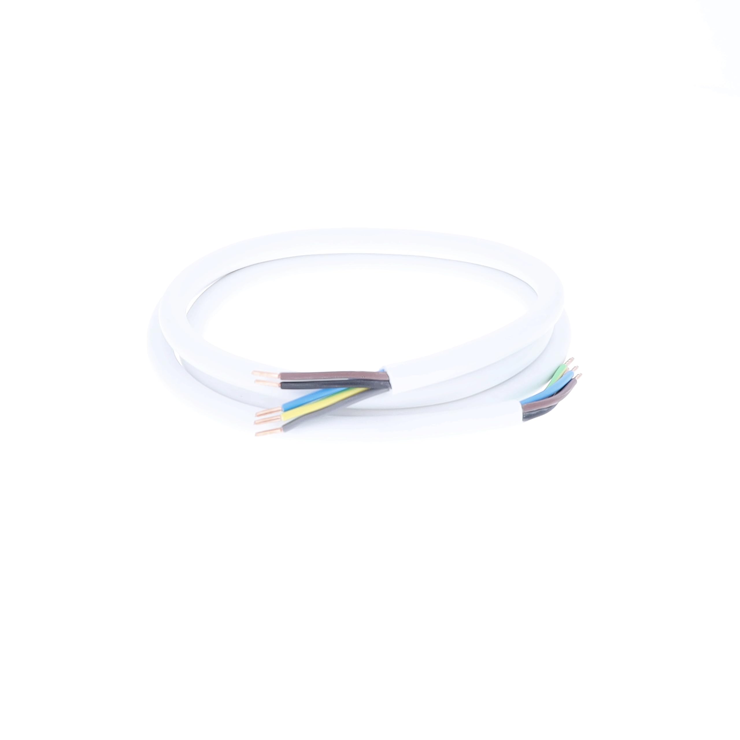 As-Schwabe Aderleitung H05V-K 1,0 Mm² – 100 M, Gelb/grün, Für Inneninstallation, Made In Germany