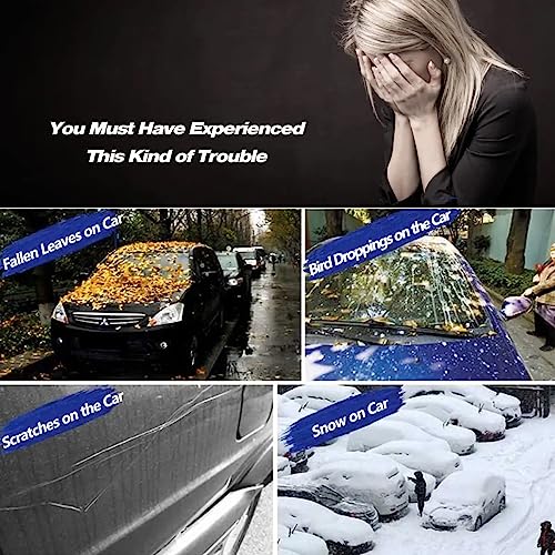 Image of PROTEGO All Weather Protection Car Cover for I20 2012-2014 | Anti Dust, 100% Waterproof, Durable Cover - Triple Stitched Elastic Grip with Mirror Pocket | (Spyro Legend, Black,Yellow)