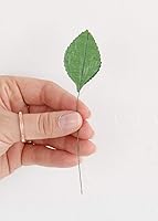 Vista 2 de Darice B35441-54 Hojas pequeñas de una hoja, 2 pulgadas, verde, paquete de 144