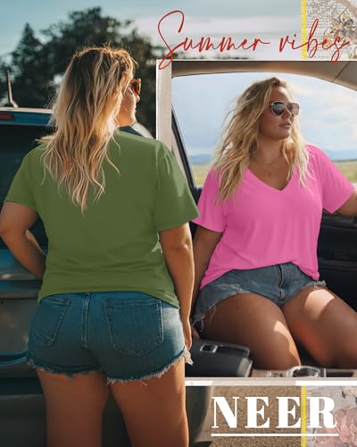 Image of Neer 3 Pack Plus Size Women's T-Shirts
