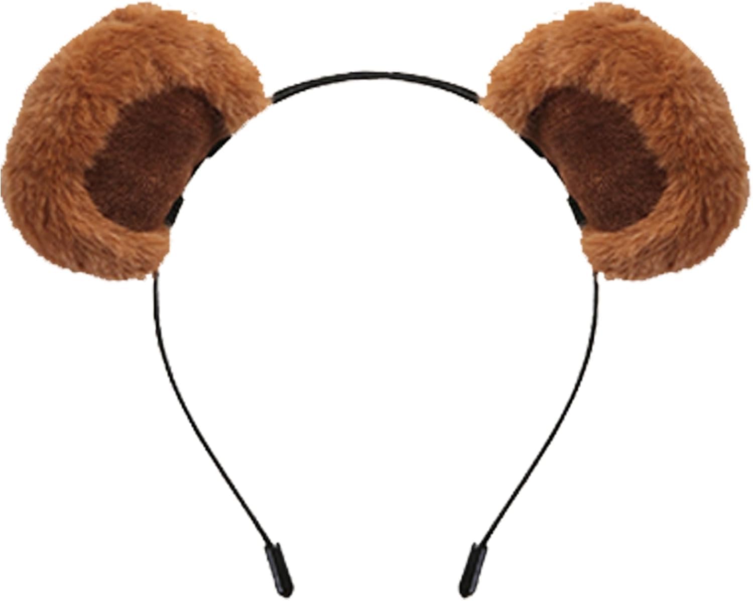 HWZENQZ Bear Ears Headband,Animal Ears Headband for Adult,for Washing Face, Festival Headwear Cosplay, Carnival Christmas (Brown)
