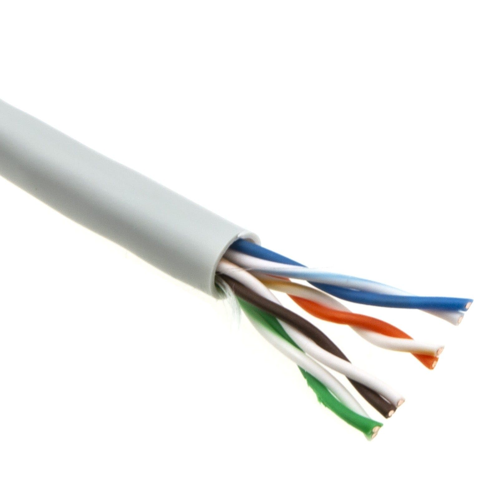 Cavo di rete Cat5e UTP Ethernet in rame massiccio bobina 24 AWG