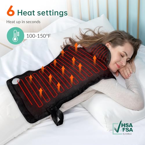 Snailaxheatingpadforbackpainrelieffsahsaeligiblelargeheatingpadforneckshouldersbackneckwarmerweightedwearablebackheatedpadautoshutoffgiftforwomenblack Urban Country Home Decor Snailax heating pad for back pain relief fsa hsa eligible large heating pad for neck shoulders back neck warmer weighted wearable back heated pad auto shut off gift for women black urban country home decor