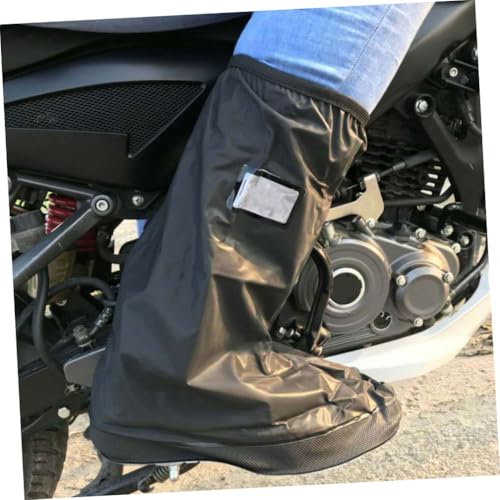 Cubrezapatos impermeables unisex para lluvia, antideslizantes y reforzados, para ciclismo, motocicleta y actividades al aire libre miniatura 7