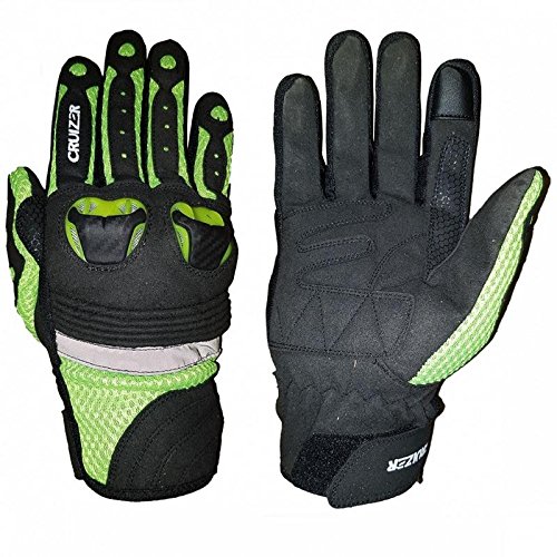 Gants moto d'été CRUIZER en tissu areato pour trajets quotidiens en scooter XS