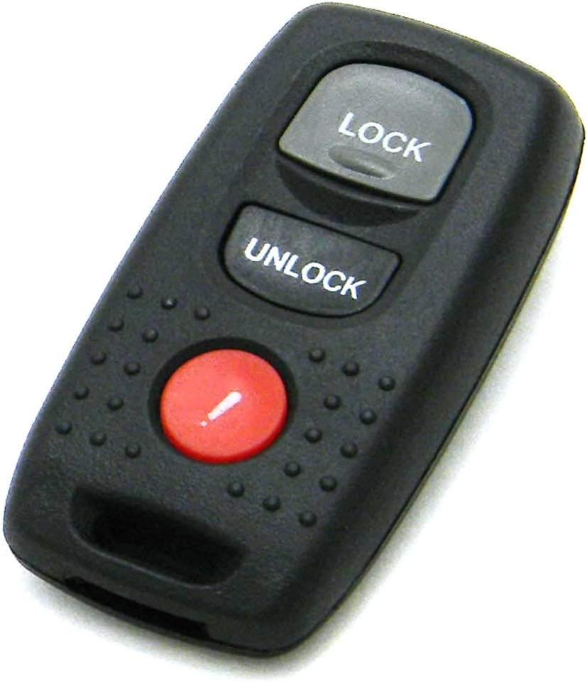 OEM Electronic 3-Button Key Fob Remote Compatible with 2004-2006 Mazda 3 2003-2005 Mazda 6 (FCC ID: KPU41846, P/N: BN8P-67-5RY)
