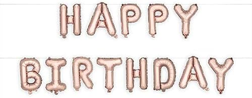 Cakewalk (Fiesta) Globos de Cakewalk de Mylar de oro rosa