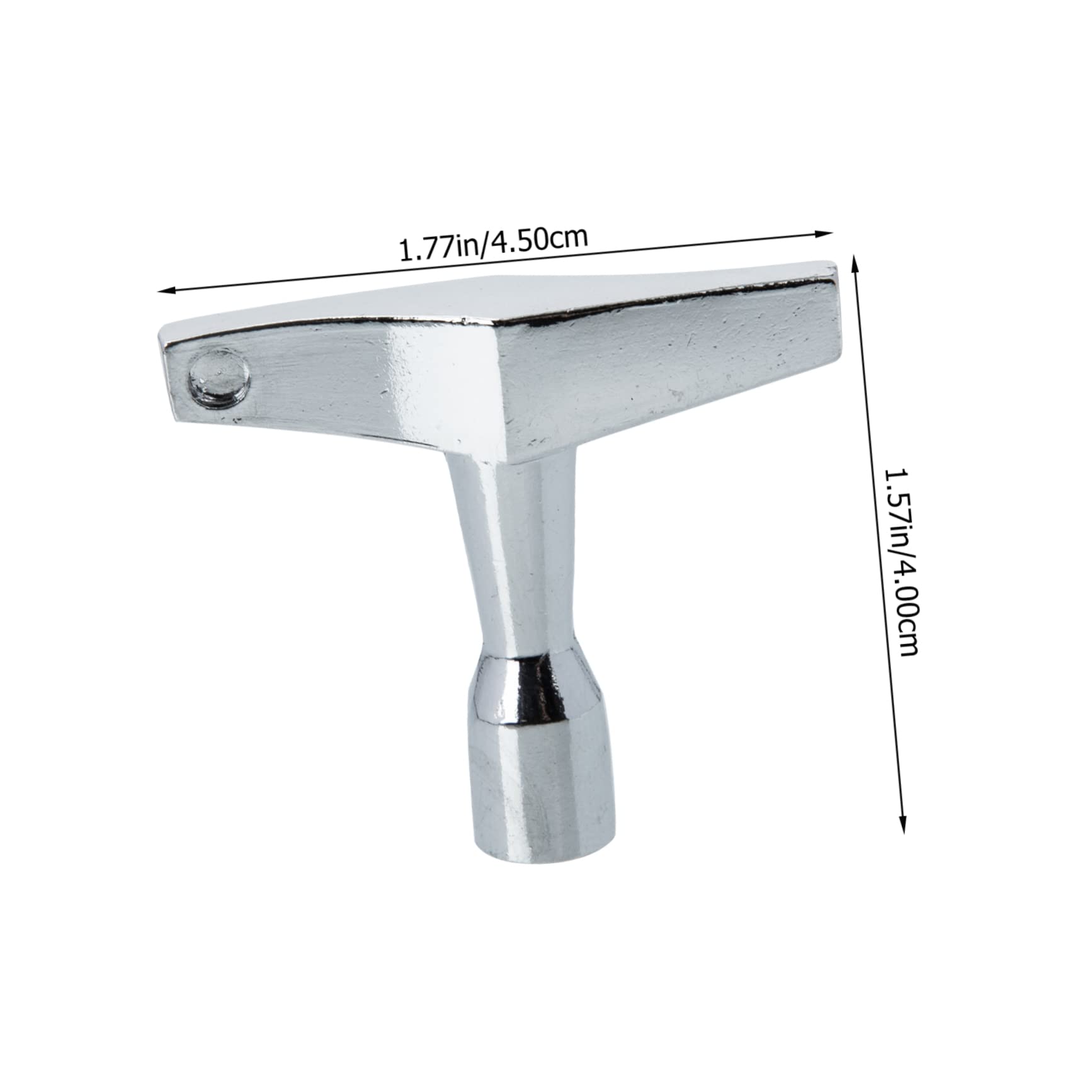 Chiave Per Batteria Ibasenice - Lega Di Zinco Nero Per Accordatura Tamburi Acustici Ed Elettronici