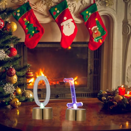 Velas LED de Cumpleaños Doradas Plástico Decoración Fiestas 7