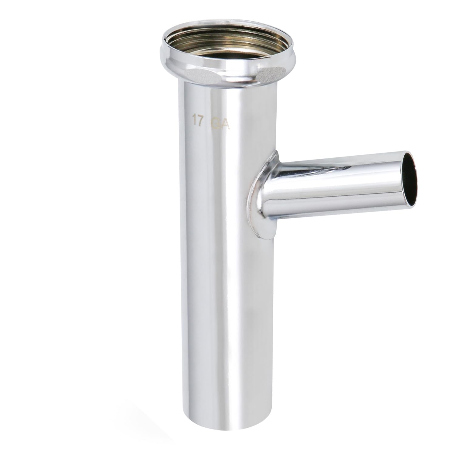 Amazon.com: 17GA Chrome Brass Dishwasher Tailpiece Branch 1-1/2