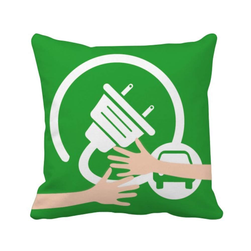 Coussin de cou protègent l'environnement housse lavable au design écologie