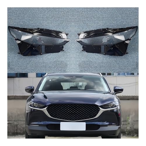 Coque phare Mazda CX-30 cassé solution de réparation de lentille transparente avant
