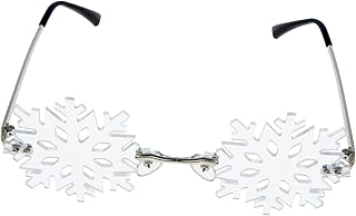 1 Par De Óculos De Sol Floco De Neve Sem Aro Óculos De Sol Sobre Óculos Para Homens Óculos De Floco De Neve Decoração De Viagem Óculos De Sol Elegantes Para Homens Óculos De Sol